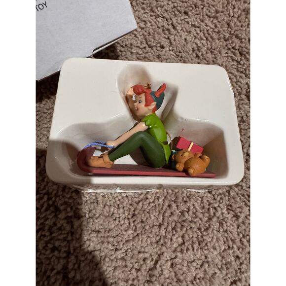 Vintage Disney Grolier Peter Pan Holiday 26231 122 Ornament w/Box - Picture 2 of 2